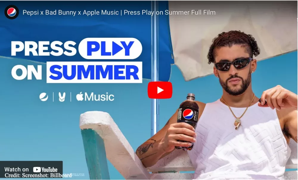 Bad Bunny Menggebrak Musim Panas dalam Iklan Pepsi Terbarunya
