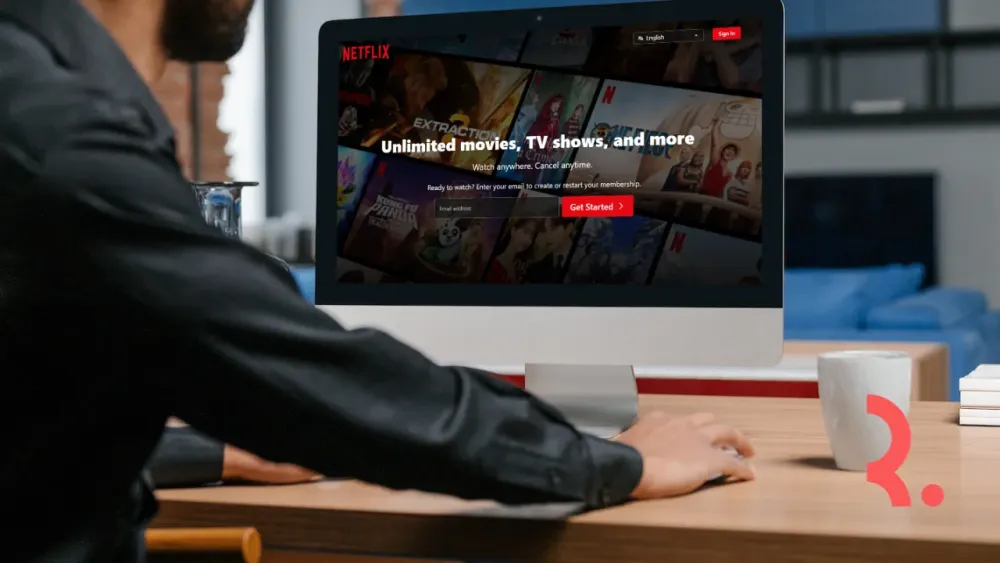 Landing Page Website Bisnis dan 7 Tips Membuatnya digital marketing agency Indonesia, landing page netflix