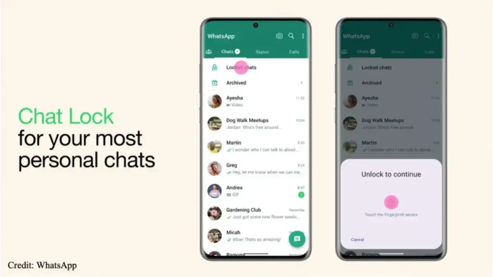 Fitur Chat Lock: Cara Kerja, Manfaat, Cara Menggunakannya Agar Pesan WhatsApp Aman