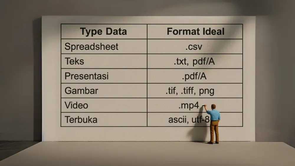 Format File yang Mudah Diakses Data Management Plan