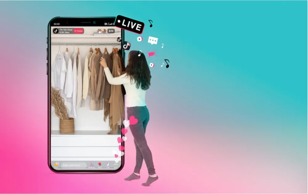Tiktok Live Streaming For Sales