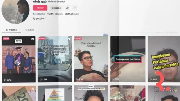 otoh gab bintang baru yang meroket