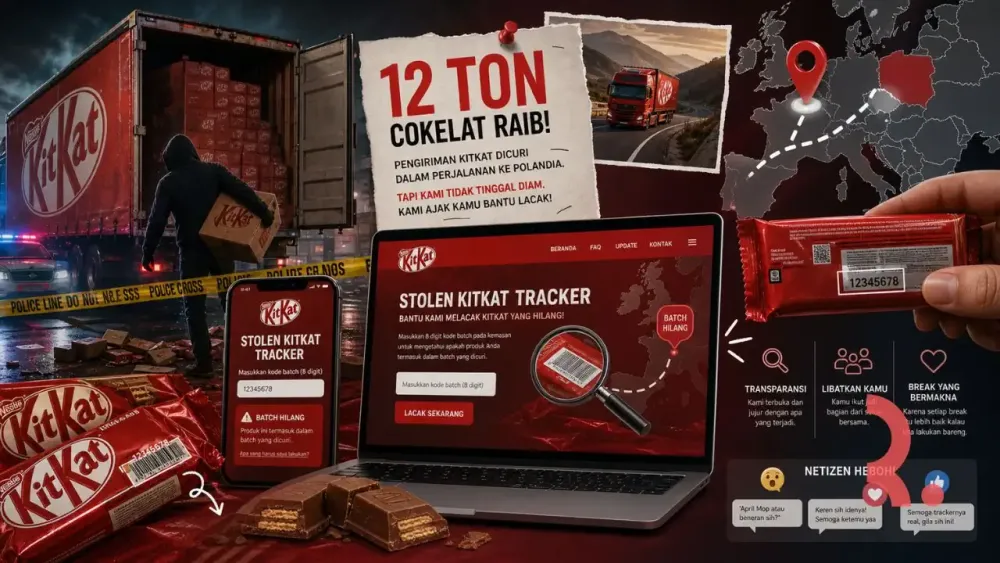 12 Ton Cokelat Raib, KitKat Ungkap Cara Lacak yang Bikin Heboh