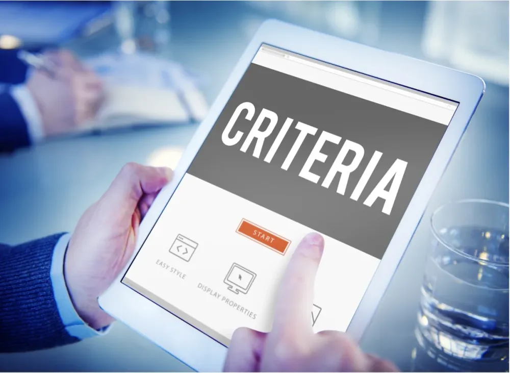 Criteria Before Ask