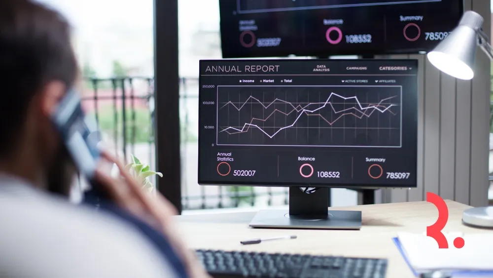 tampilan dashboard marketing