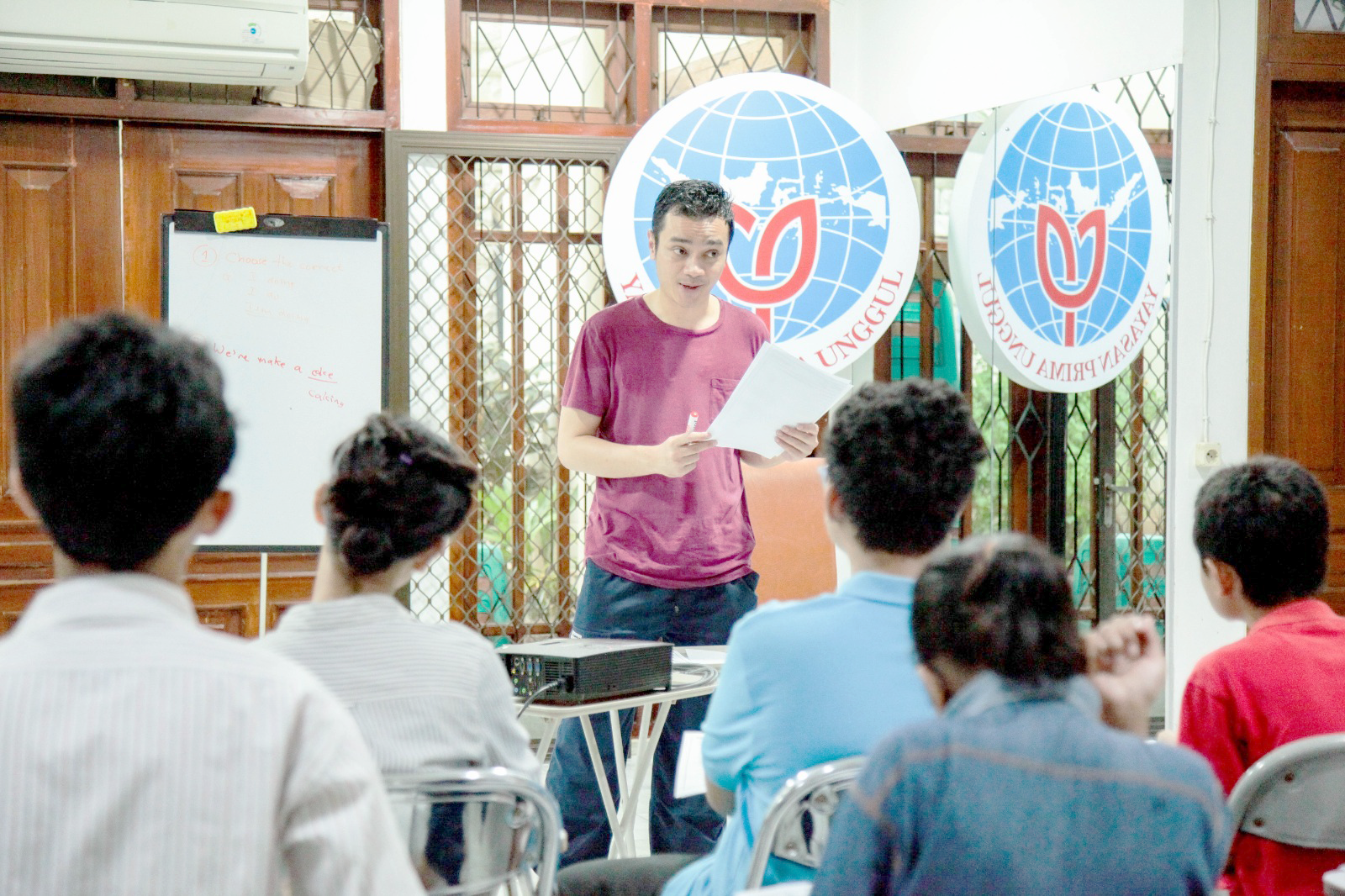 English Course For Underprivileged Orphans